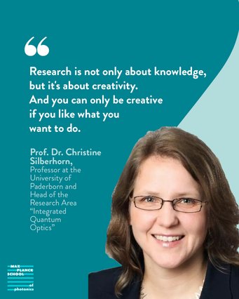 Picture of woman with quote