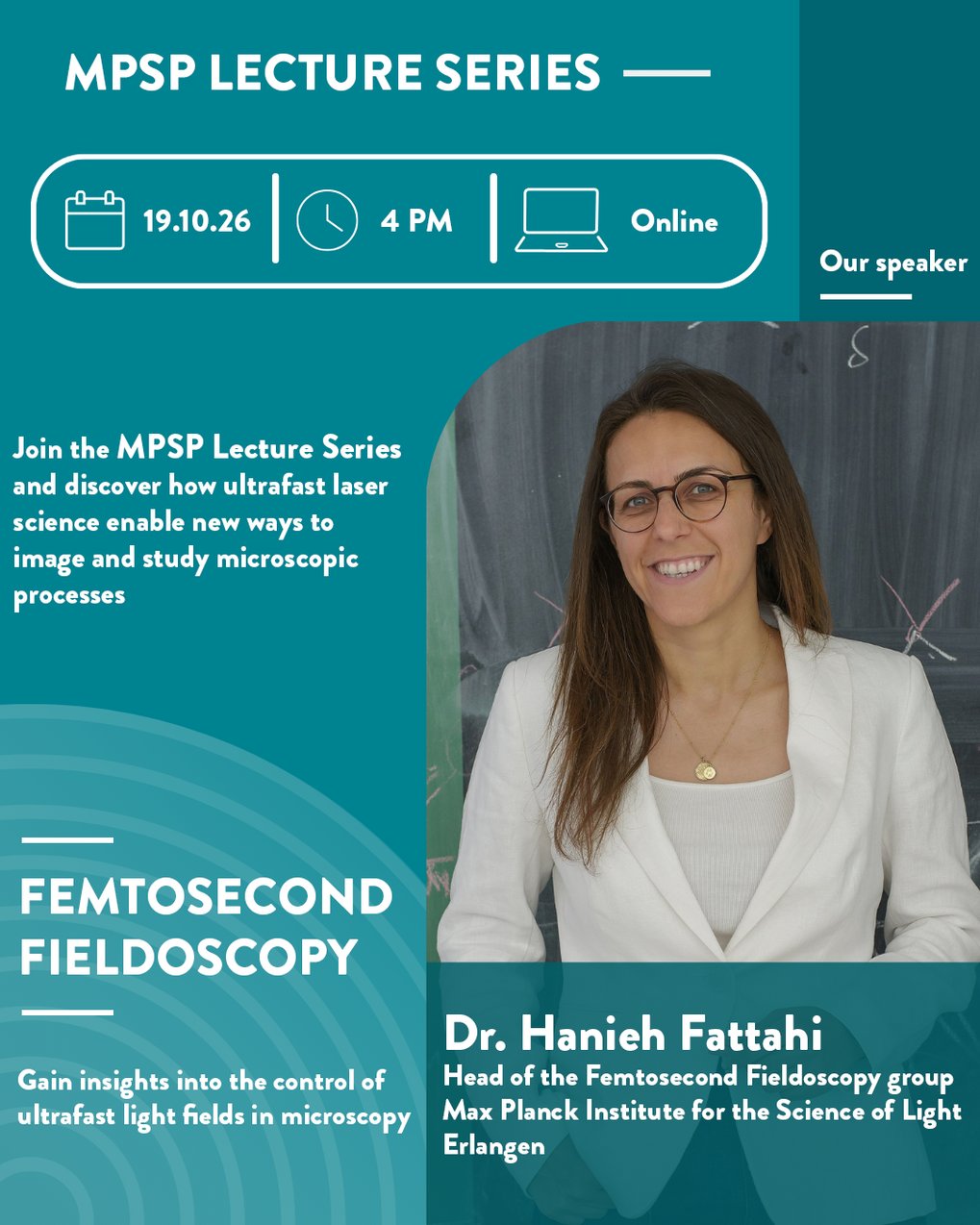 Overview Lecture Series Hanieh Fattahi