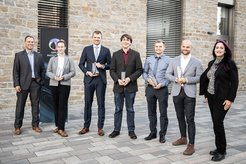 The lucky winners of this year's Applied Photonics Awards.