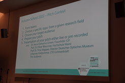 PhD Candidates get an inside look at the upcoming Pitch Challenge